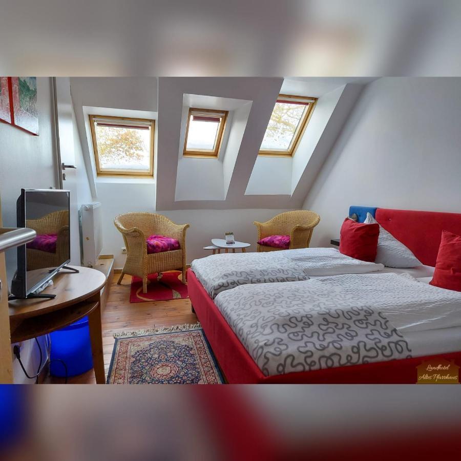 Hotelpension Pfarrhaus アルト・シュヴェリン エクステリア 写真